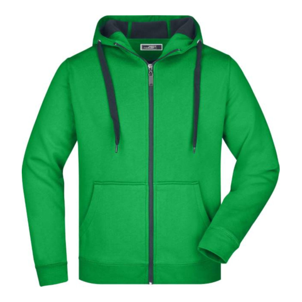 Herren Doubleface Jacke, Daiber JN 355 – fern green/graphite