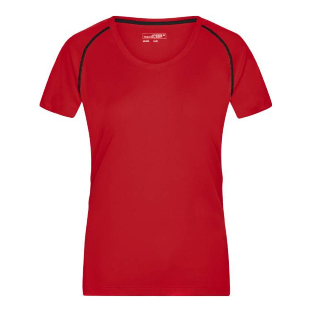 Damen Funktionsshirt, Daiber JN 495 – red/black