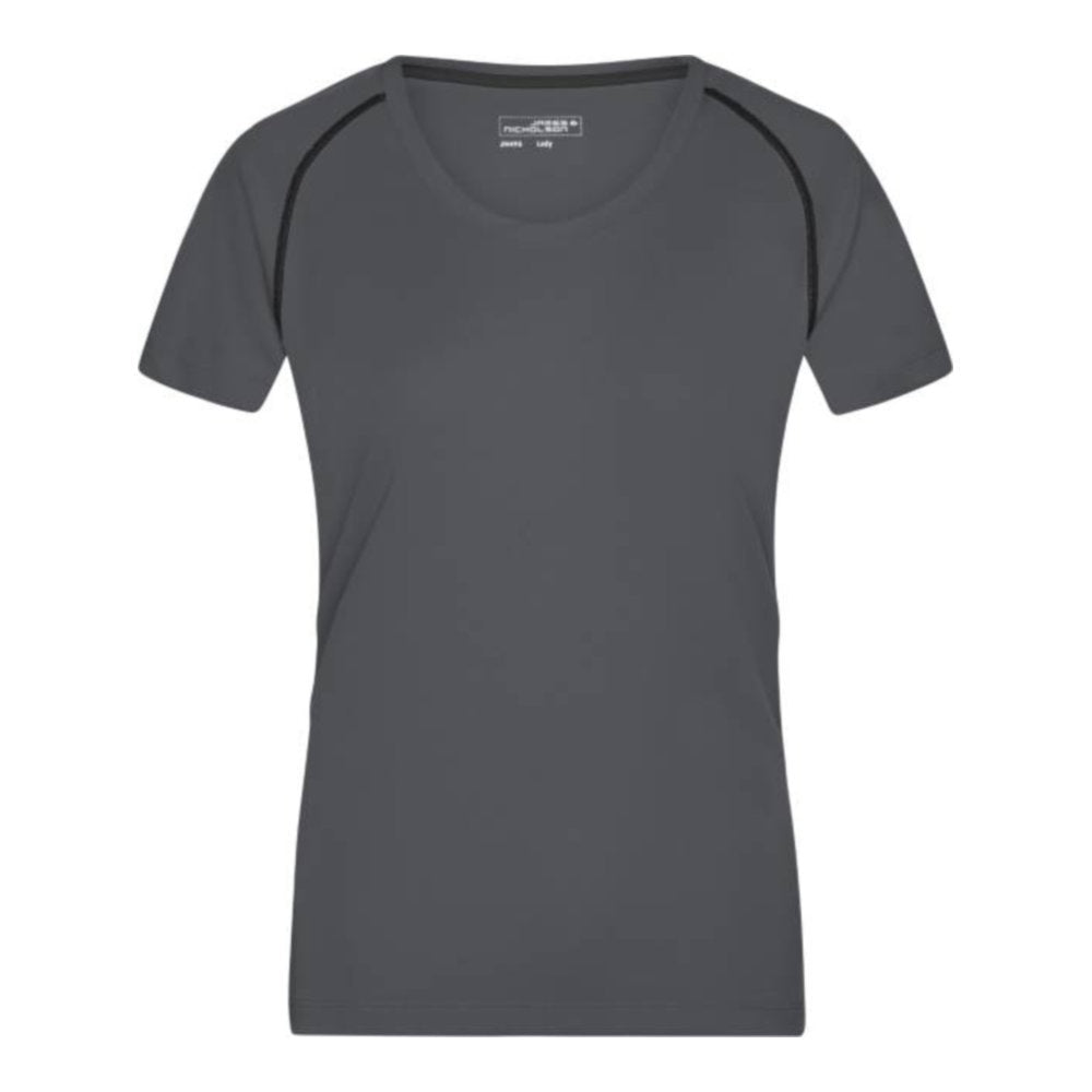 Damen Funktionsshirt, Daiber JN 495 – titan/black