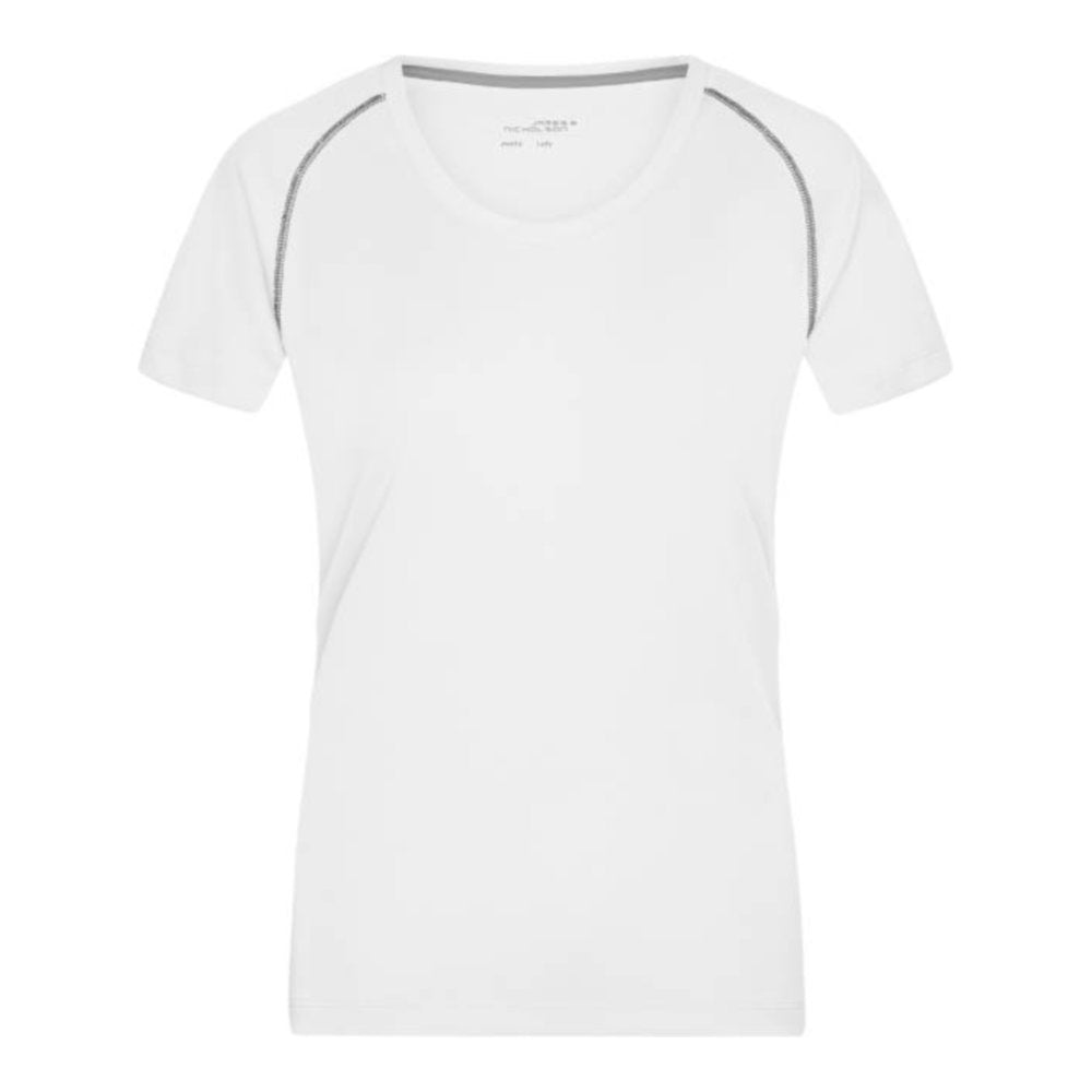 Damen Funktionsshirt, Daiber JN 495 – white/silver