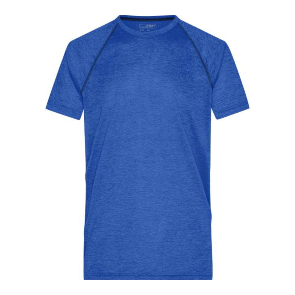 Herren Funktionsshirt, Daiber JN 496 – blue melange/navy