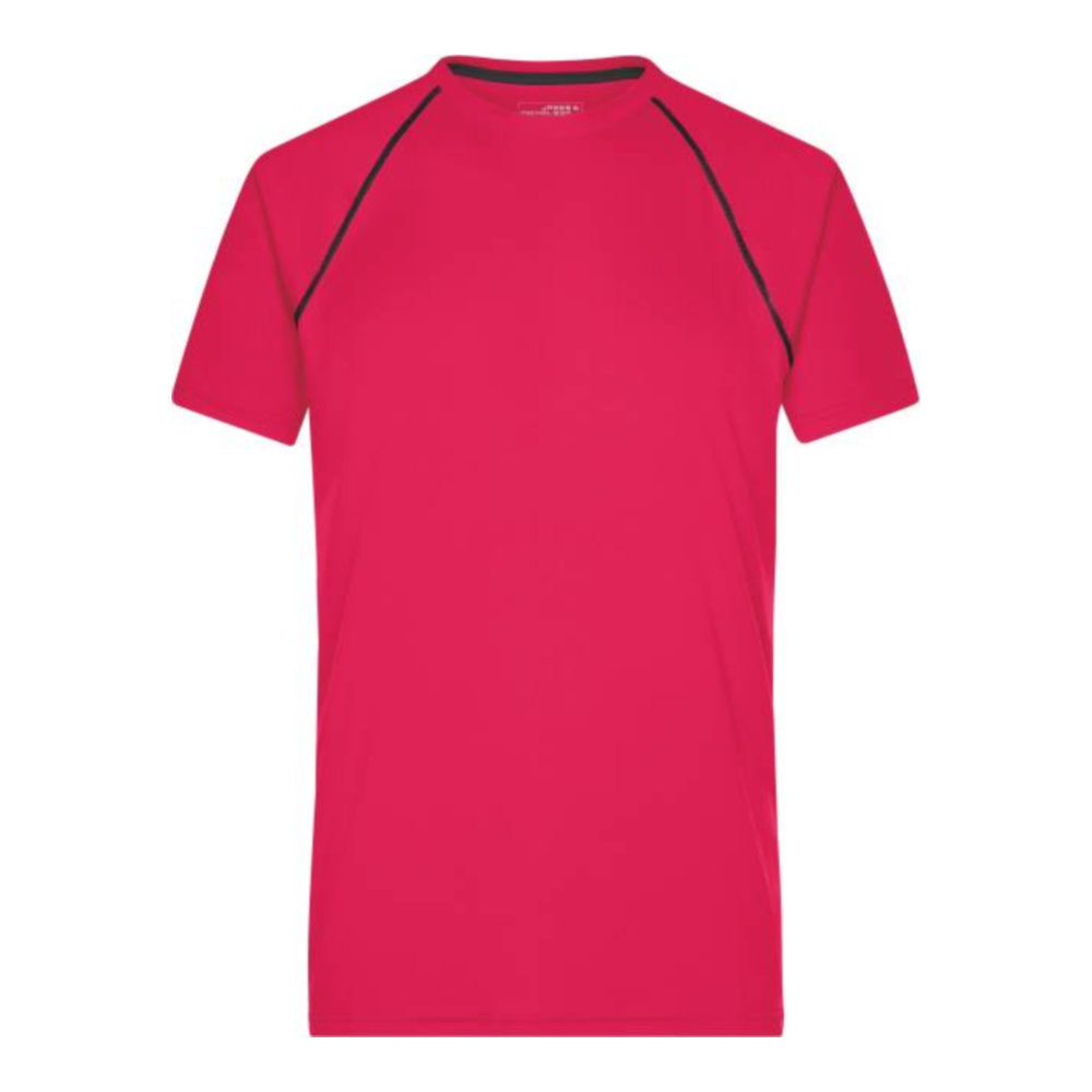 Herren Funktionsshirt, Daiber JN 496 – bright pink/titan