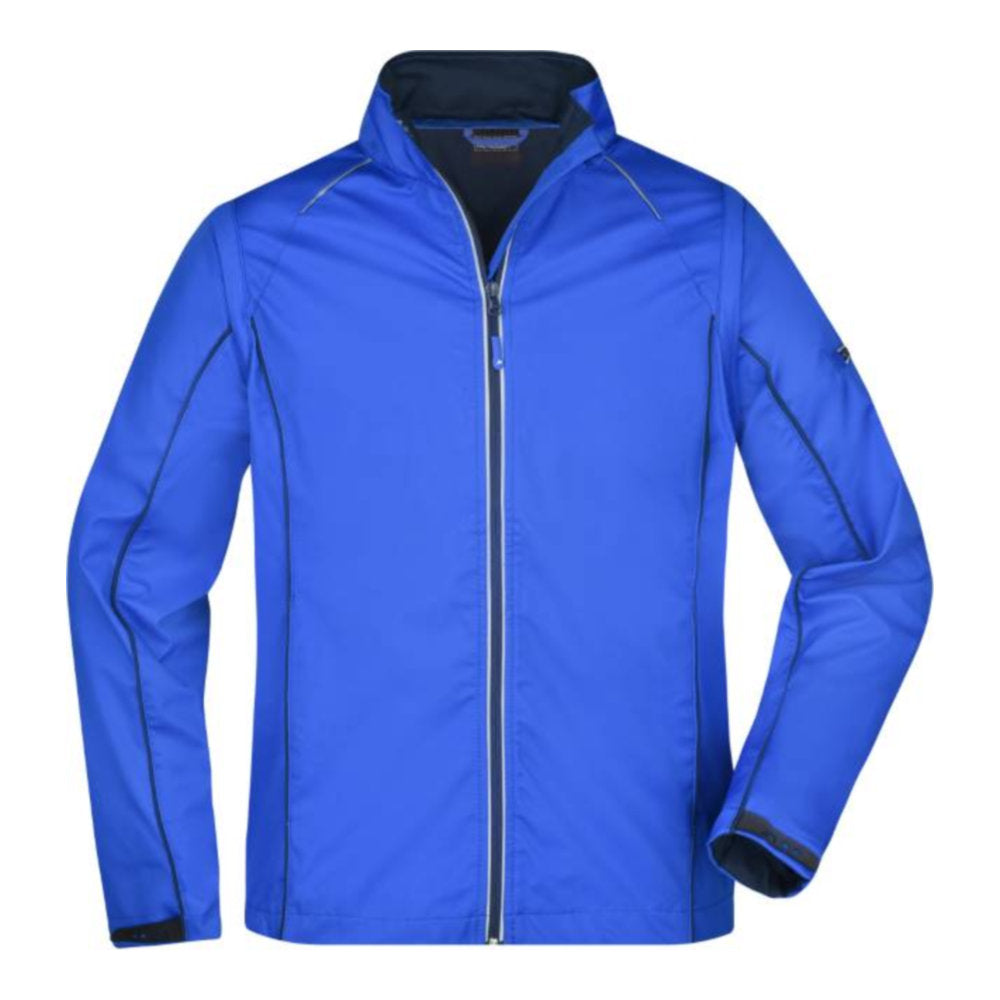 Herren Softshell Jacke mit abnehmbaren Ärmeln, Daiber JN 1122 – nautic blue/navy