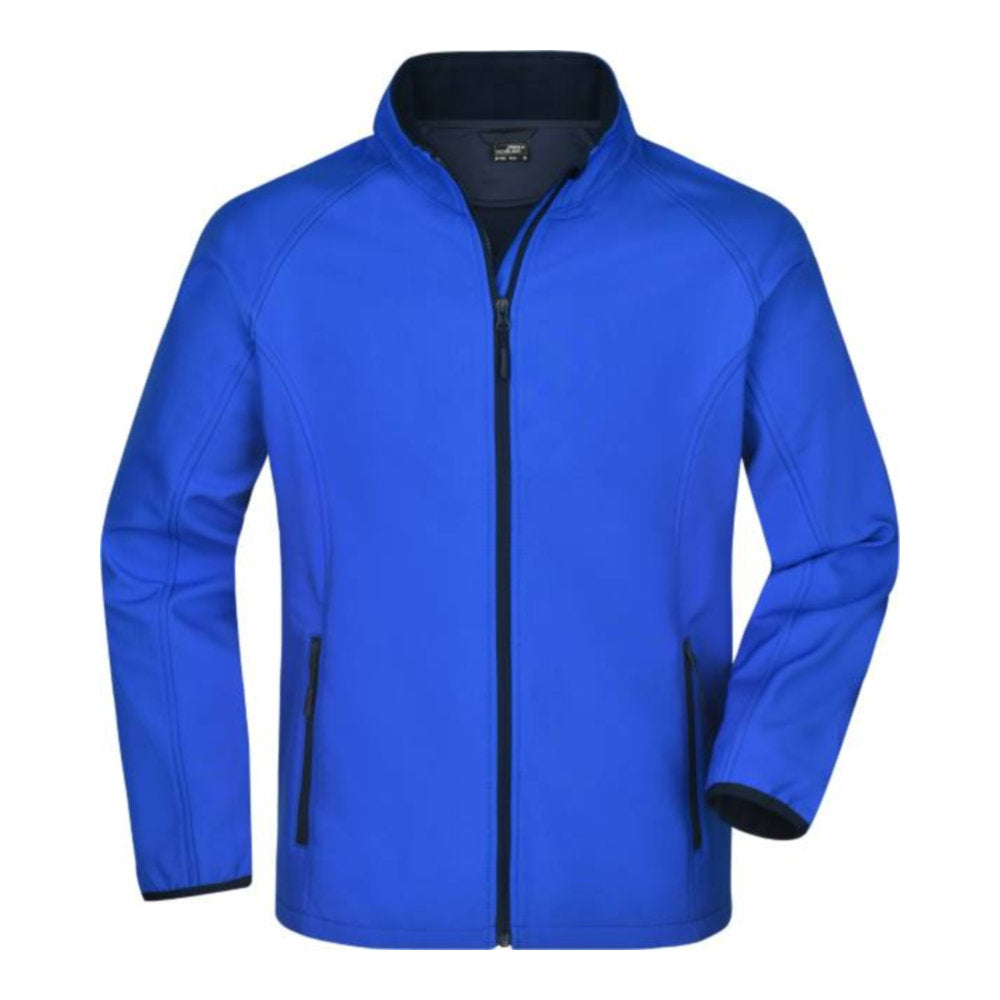 Herren 2-Lagen Promo Softshell Jacke, Daiber JN 1130 – nautic blue/navy