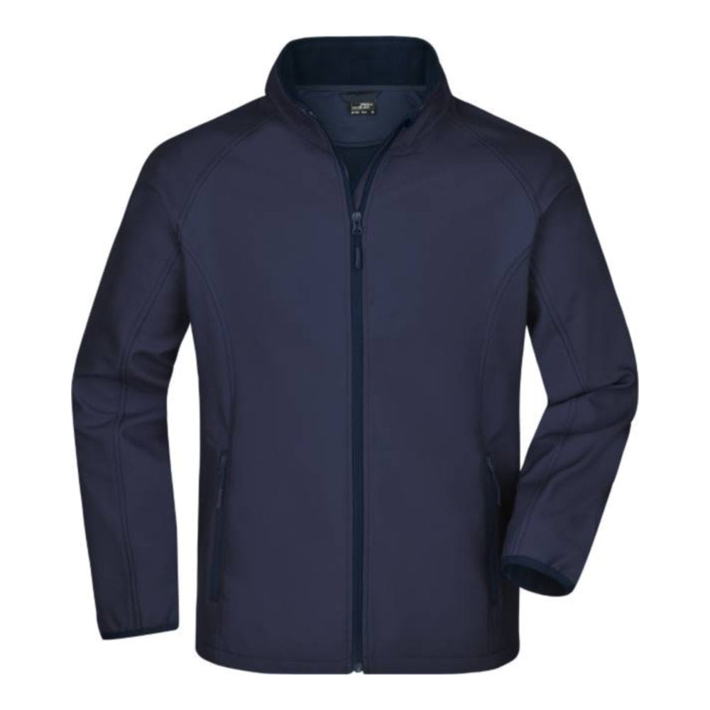 Herren 2-Lagen Promo Softshell Jacke, Daiber JN 1130 – navy/navy