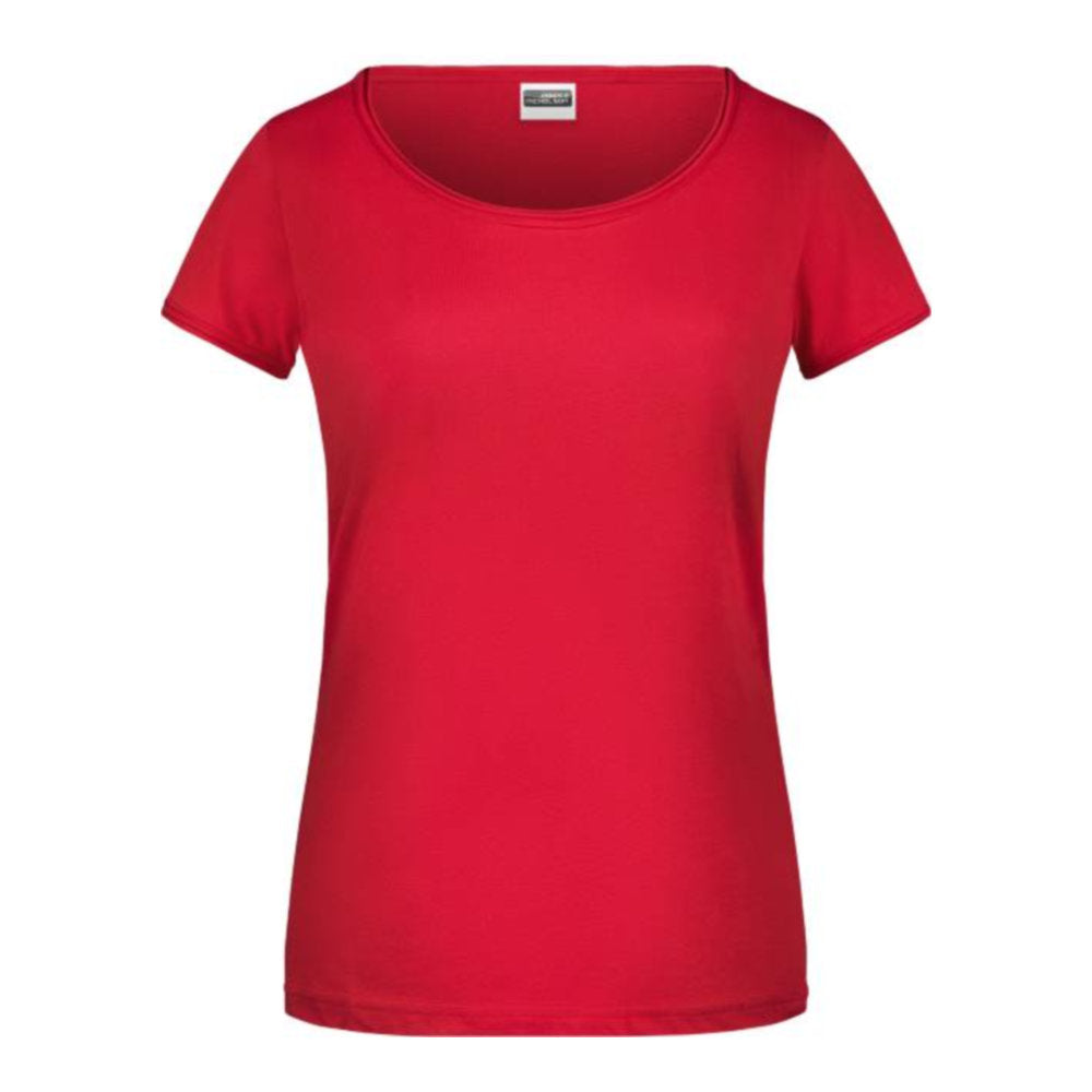 Damen Bio T-Shirt, Daiber 8001 – red