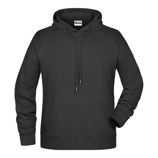 Herren Raglan Kapuzen Sweater, Daiber 8024 – black