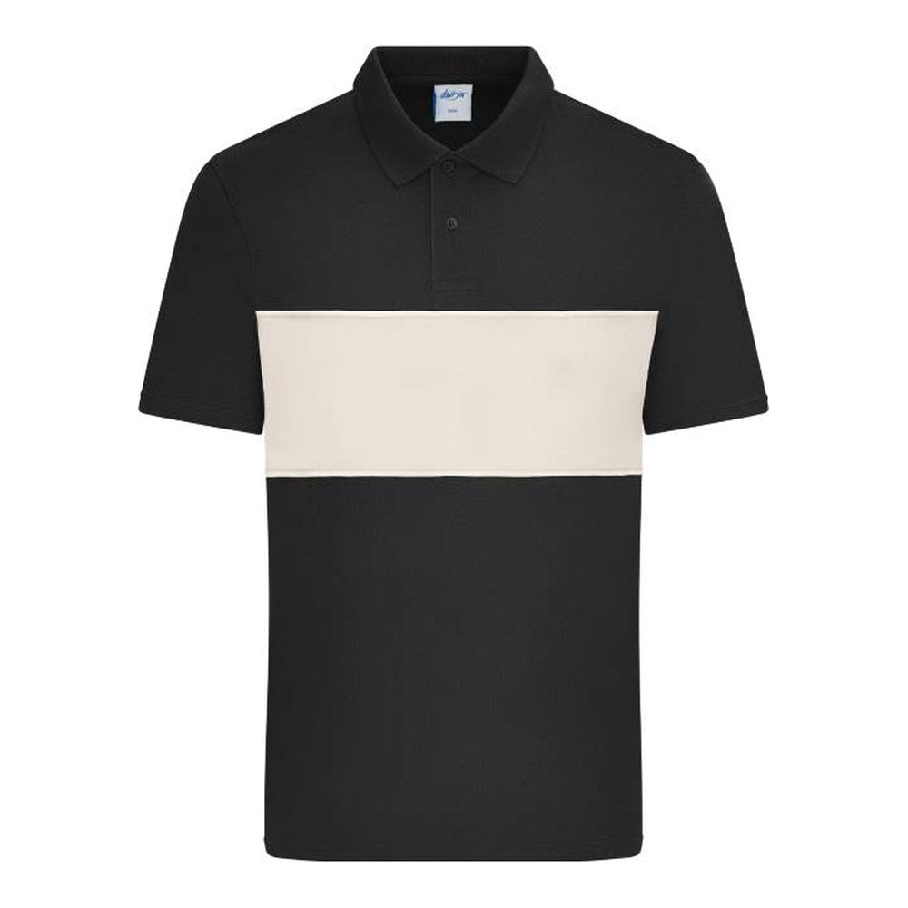 Unisex Poloshirt, Daiber 8050 - black-sandstone