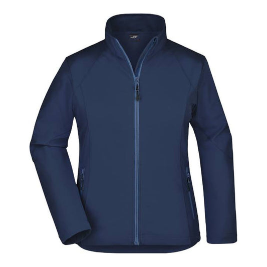 Damen 3-Lagen Softshell Jacke, Daiber JN 1021 – navy
