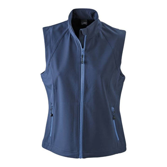 Damen 3-Lagen Softshell Gilet, Daiber JN 1023 – navy