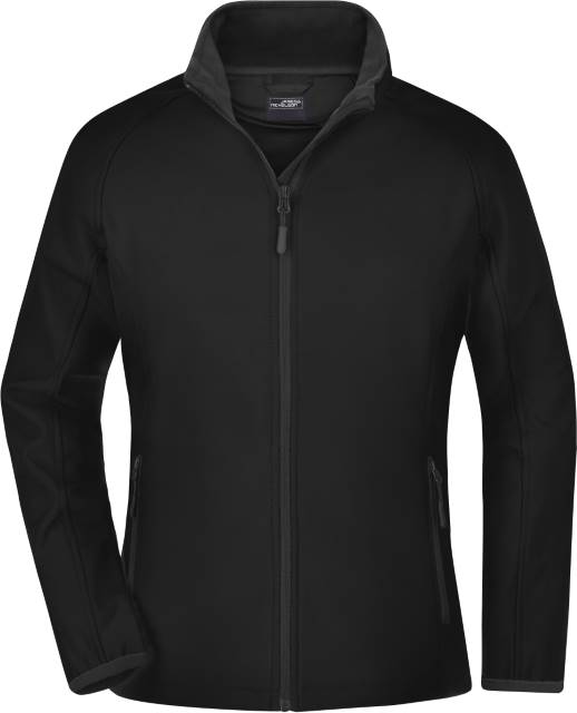 Unisex Fleecejacke, Daiber JN 1129 - black-black
