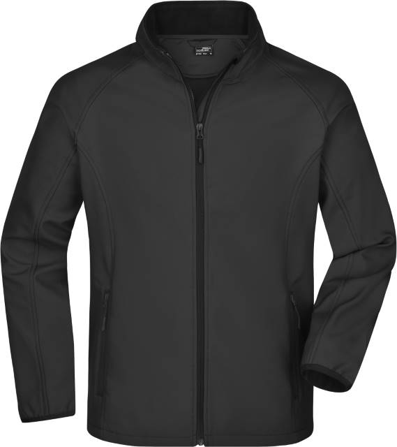 Unisex Fleecejacke, Daiber JN 1130 - black-black