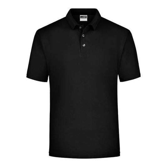 Unisex Piqué Polo, Daiber JN 20 – black