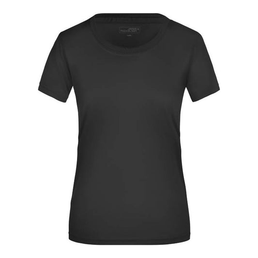 Damen Jersey Sport Shirt, Daiber JN 357 – black