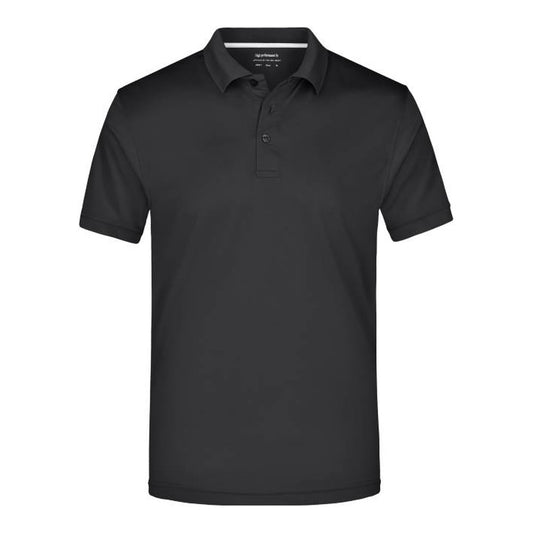 Herren High Performance Polo, Daiber JN 401 – black