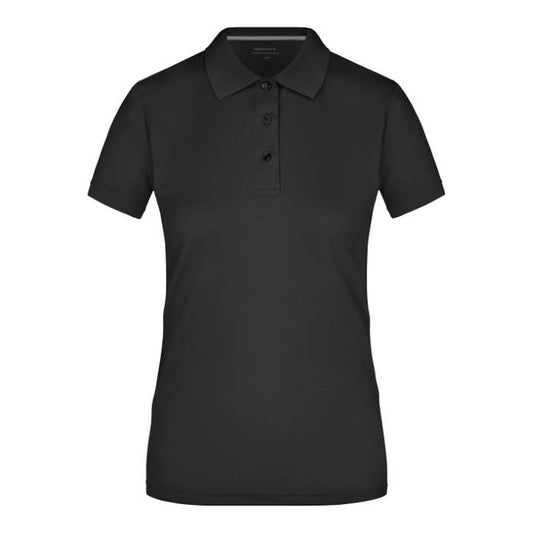 Damen High Performance Polo, Daiber JN 411 – black