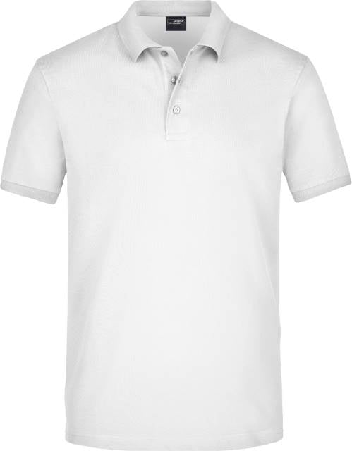 Unisex Poloshirt, Daiber JN 710 - white
