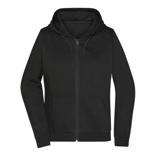 Damen Kapuzen Sweatjacke, Daiber JN 755 – black