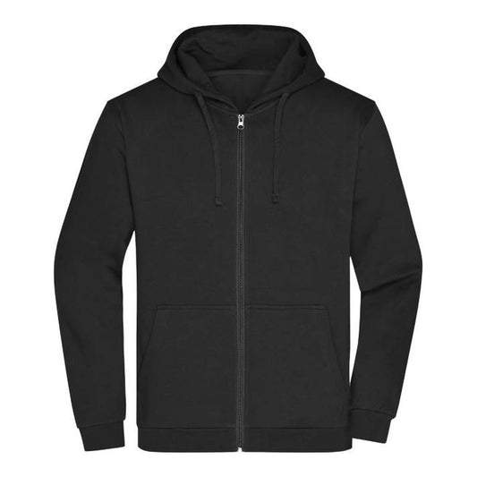 Herren Kapuzen Sweatjacke, Daiber JN 756 – black