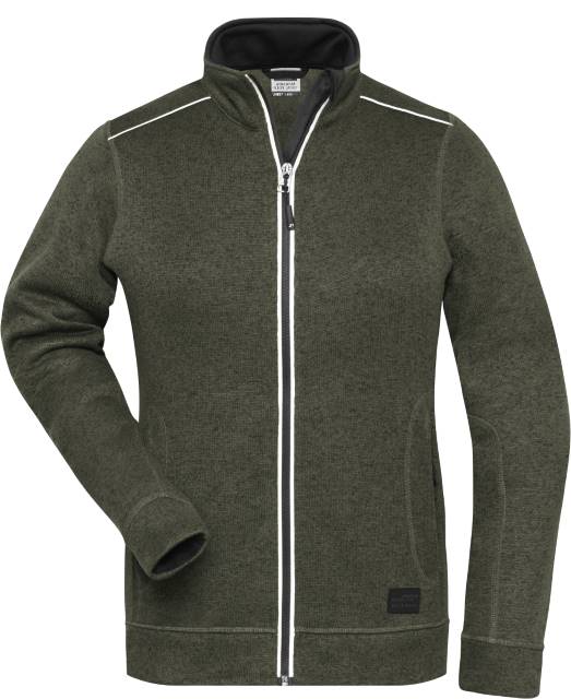 daiber-jn-897 - olive melange-black