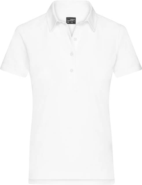 Unisex Poloshirt, Daiber JN 969 - white