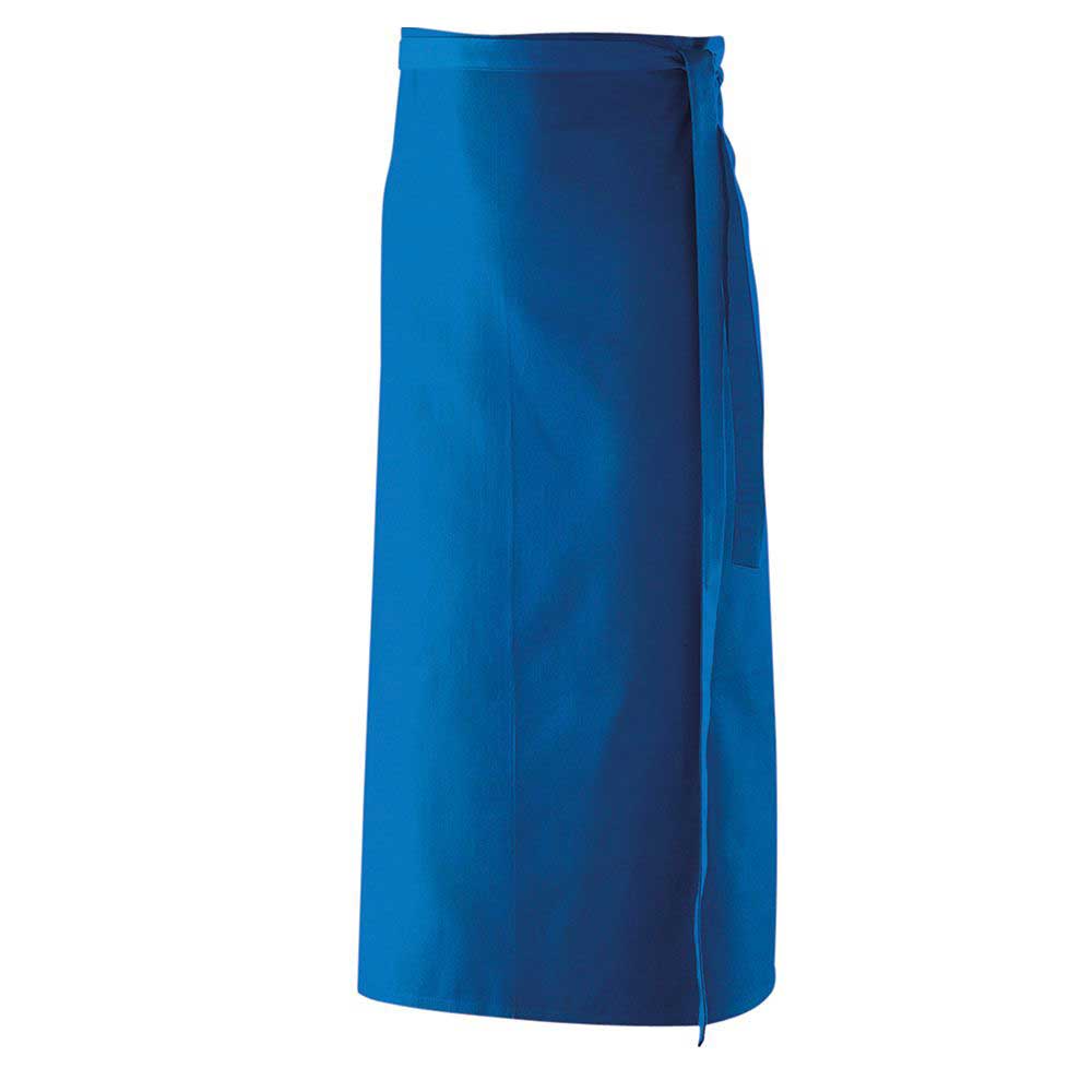 Bistroschürze B 100 x L 80 cm, EXNER 102 – royal blue / Mischgewebe 65/35 220 g/m²