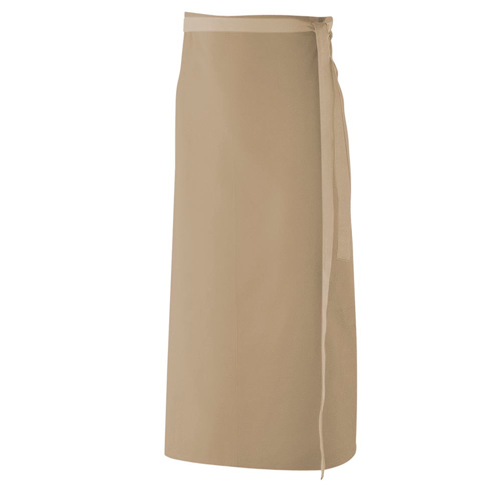 Bistroschürze B 100 x L 80 cm, EXNER 102 – sand / Mischgewebe 65/35 220 g/m²