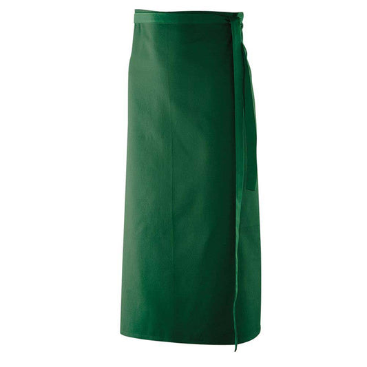 Bistroschürze B 100 x L 80 cm, EXNER 102 – flaschengrün / Mischgewebe 65/35 220 g/m²