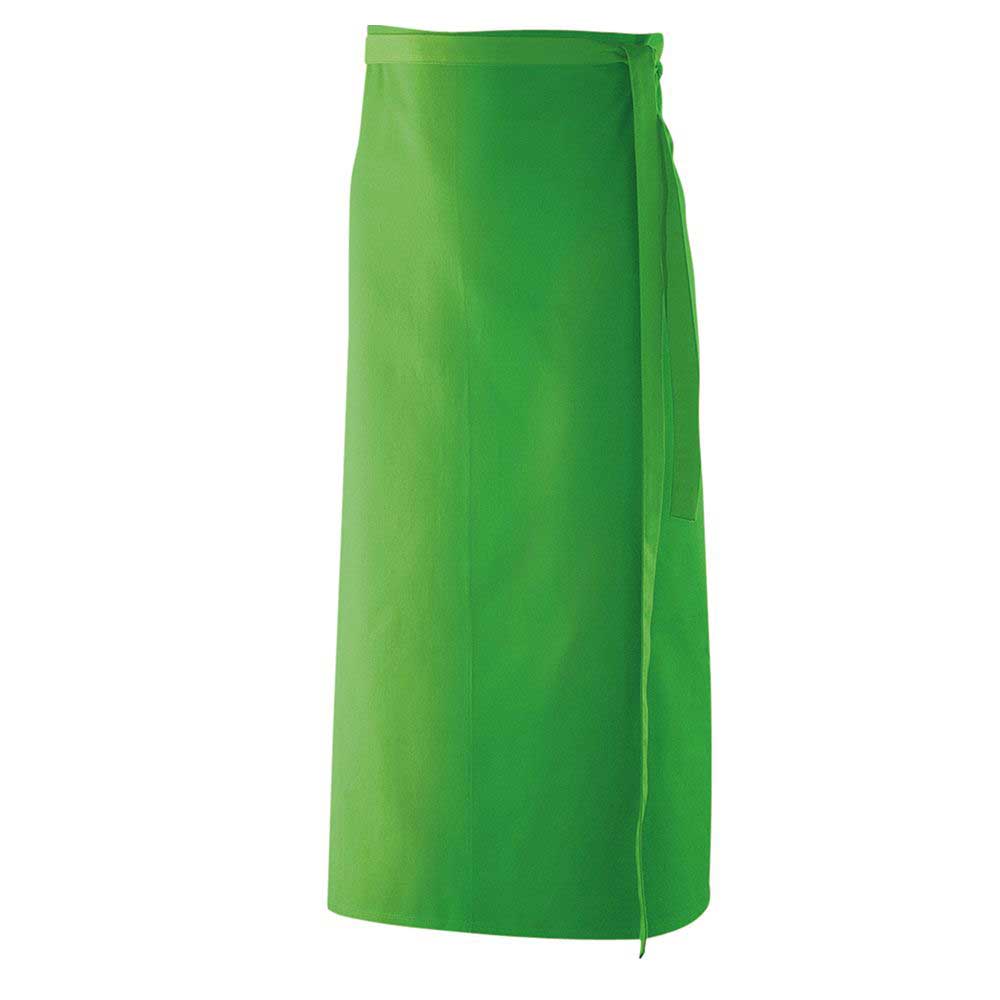 Bistroschürze B 100 x L 80 cm, EXNER 102 – lemon green / Mischgewebe 65/35 220 g/m²