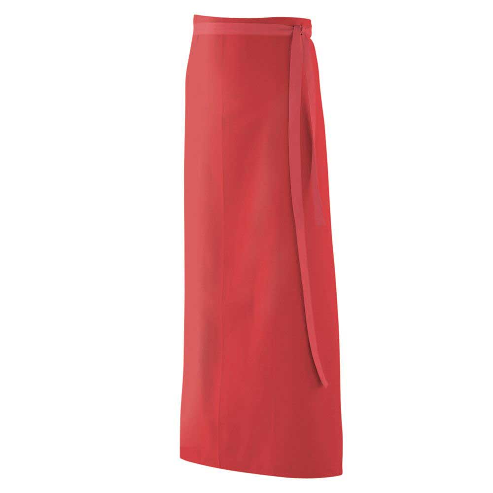 Bistroschürze B 100 x L 100 cm, EXNER 103 – rot / Mischgewebe 65/35 220 g/m²