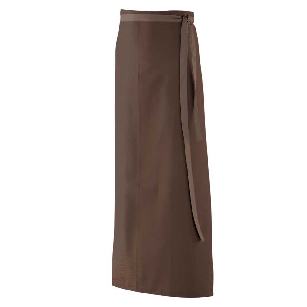 Bistroschürze B 100 x L 100 cm, EXNER 103 – toffee / Mischgewebe 65/35 220 g/m²