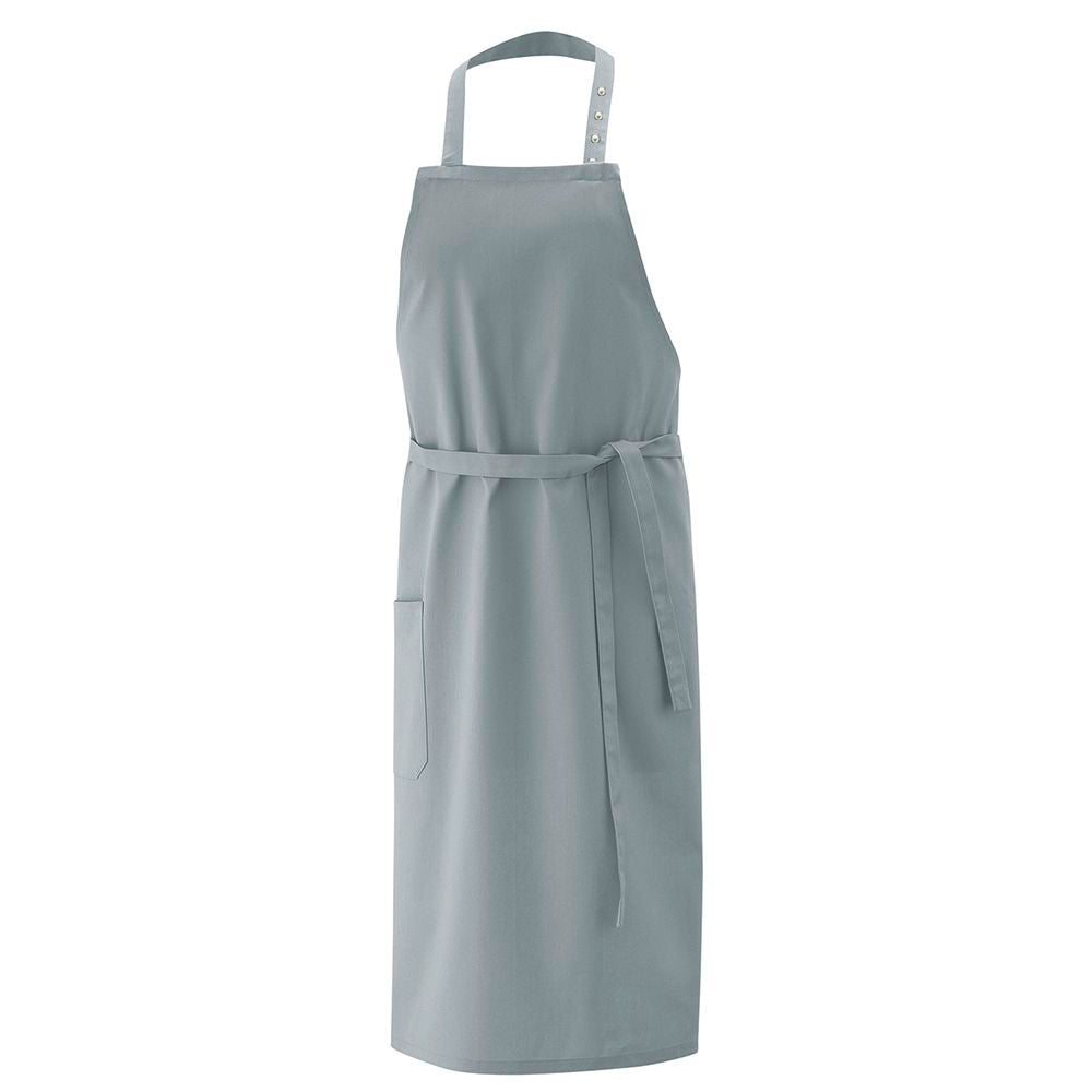 Latzschürze XXL B 100 x L 100 cm, EXNER 141 – silbergrau