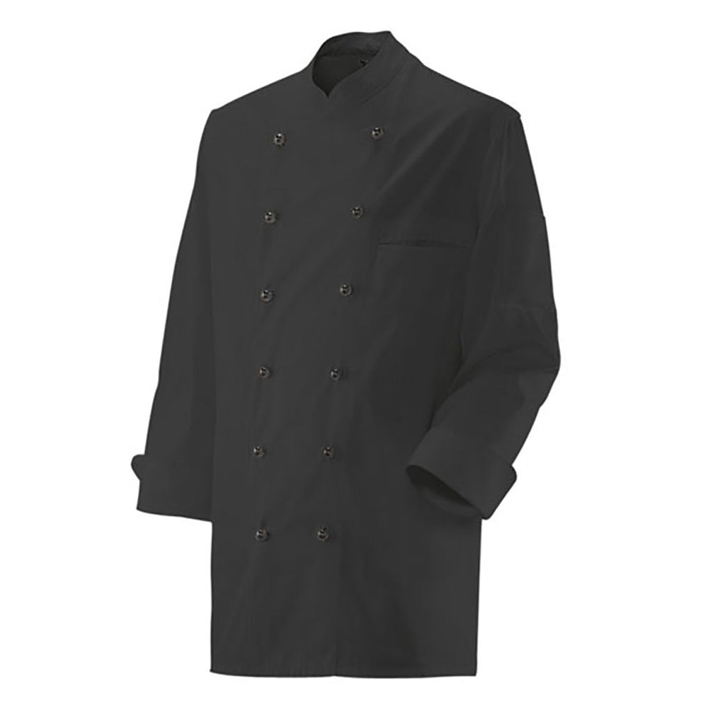 Kochjacke, EXNER 200 – schwarz / 6XL / Mischgewebe 65/35 220 g/m²