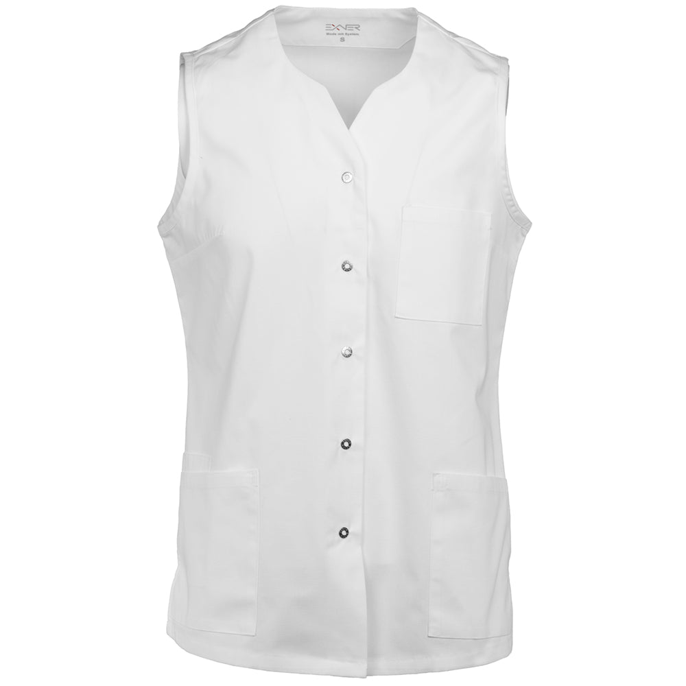 Damen Kasack weiß, EXNER 242 – weiß / 5XL