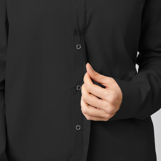 Funktions-Kochjacke, Langarm, EXNER 243 – schwarz / 5XL