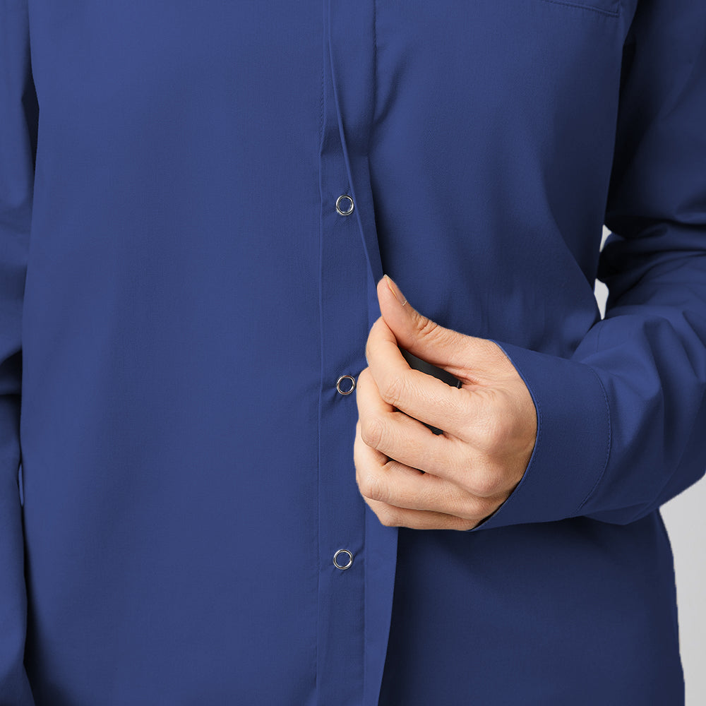 Funktions-Kochjacke, Langarm, EXNER 243 – navy / 5XL