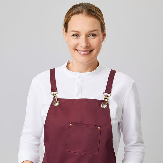 Latzschürze B 70 x L 80 cm, EXNER 249 – bordeaux