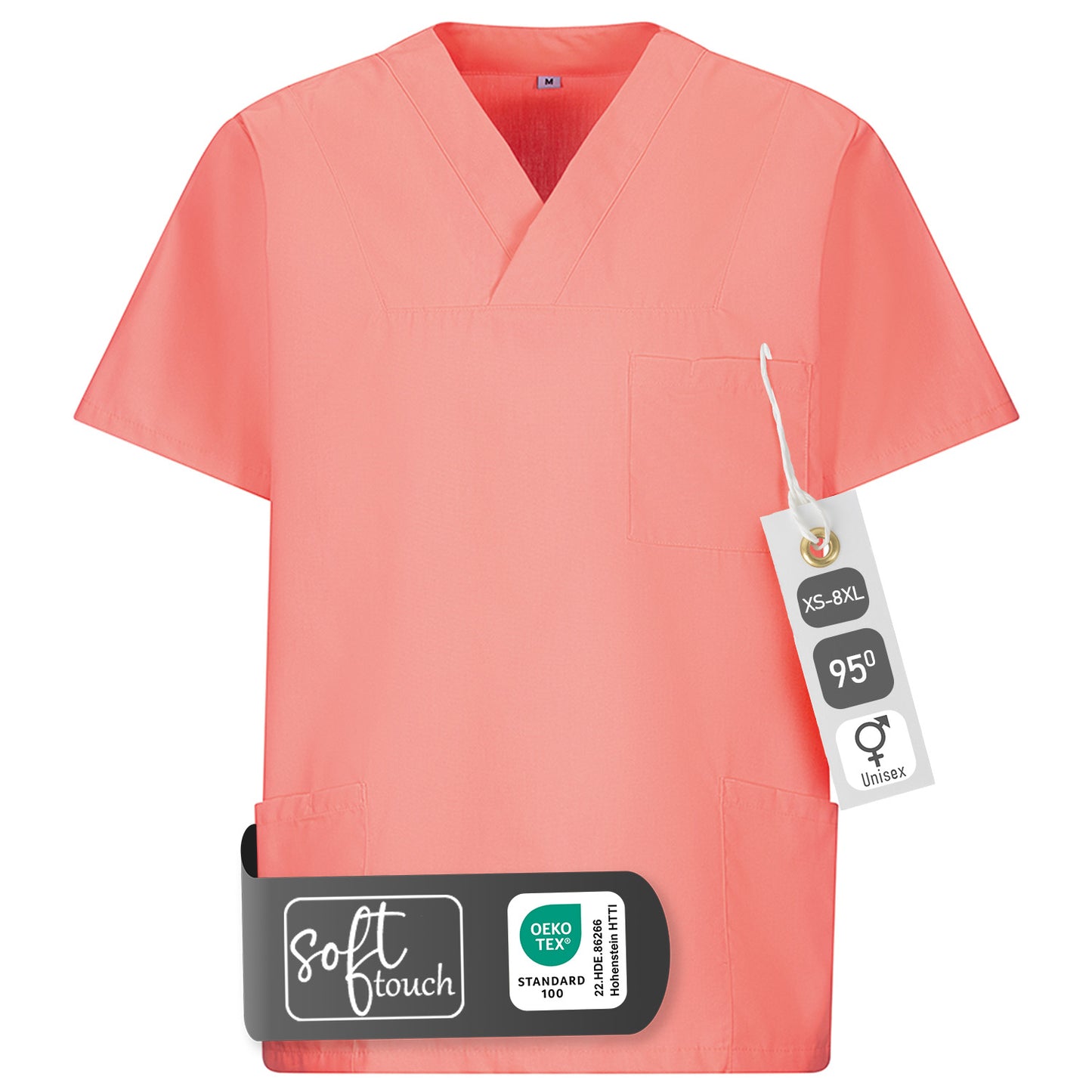 Schlupfkasack, unisex, EXNER 273 – electric pink / 8XL