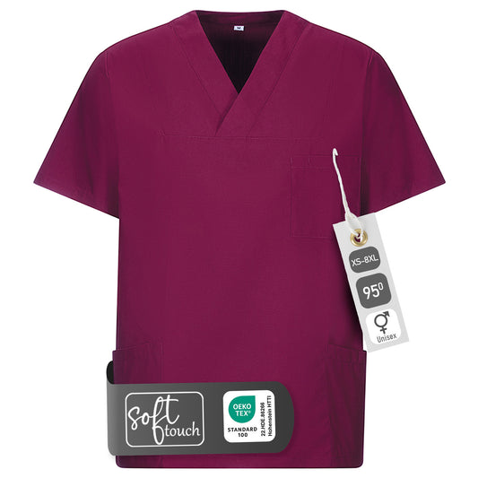 Schlupfkasack, unisex, EXNER 273 – bordeaux / 8XL