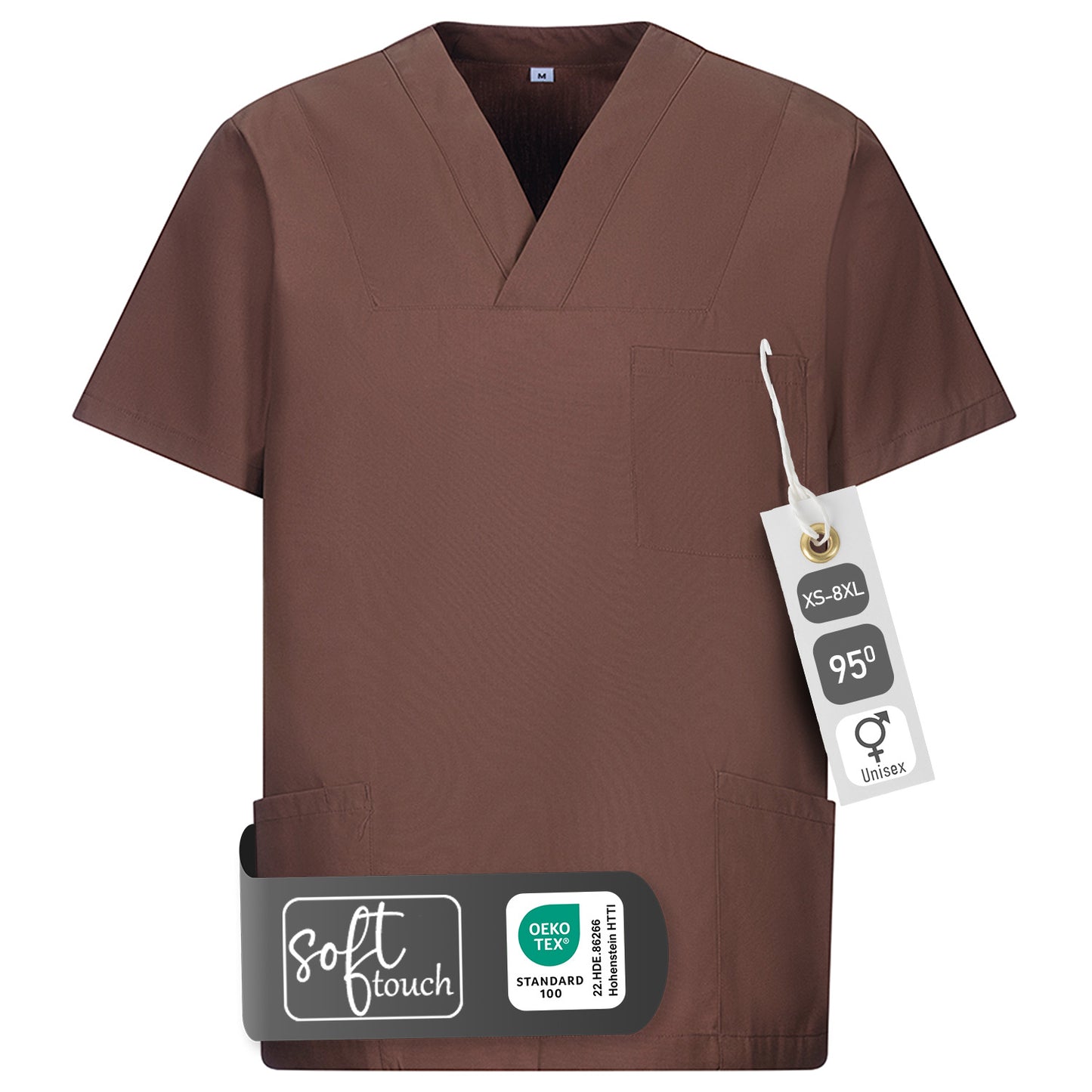Schlupfkasack, unisex, EXNER 273 – toffee / 8XL
