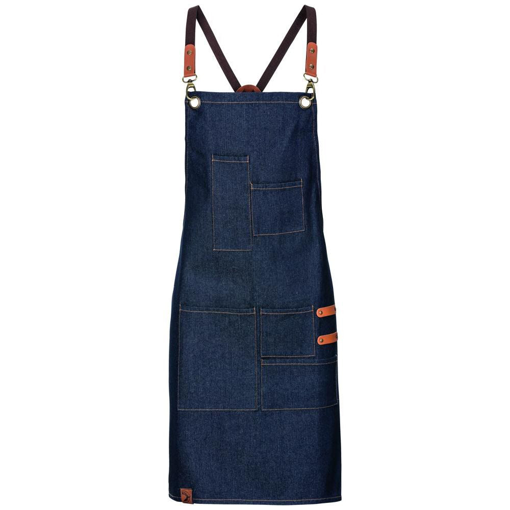 Latzschürze denim, Unisex navy, EXNER 283 – navy