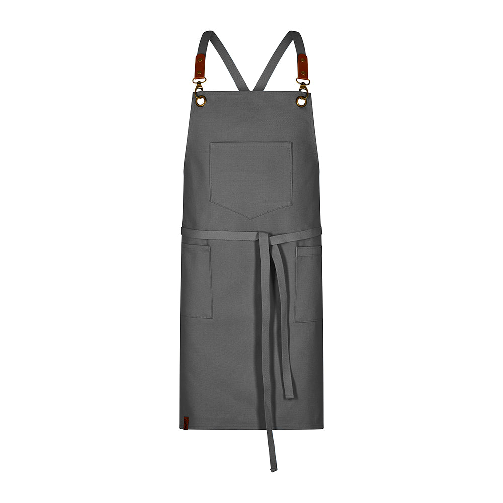 Latzschürze B 70 x L 80 cm sand, EXNER 286 – graphit