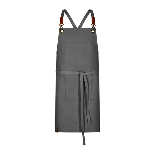 Latzschürze B 70 x L 80 cm sand, EXNER 286 – graphit