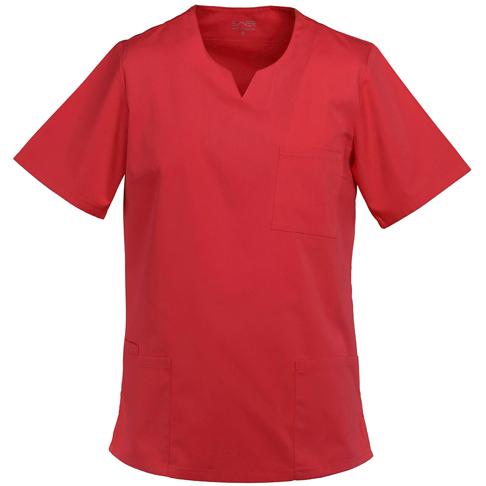 Damen Kasack bordeaux, EXNER 293 – rot / 5XL