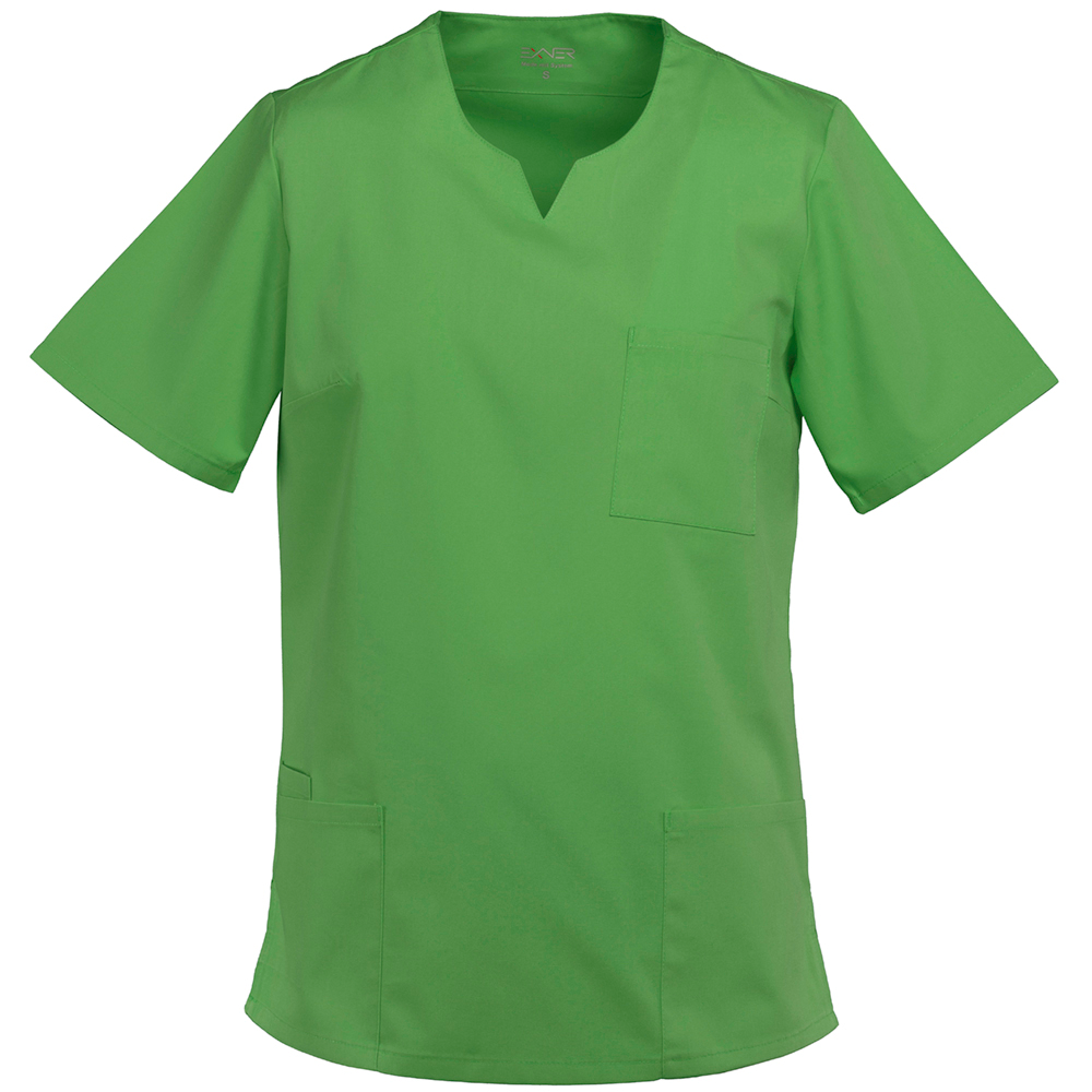 Damen Kasack bordeaux, EXNER 293 – lemon green / 5XL