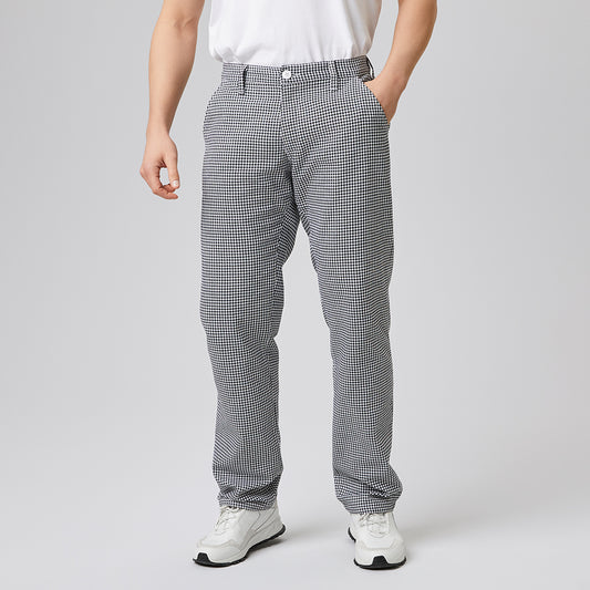 Herren 5-Pocket Hose, EXNER 301 – Pepita / 102 / Baumwolle 230 g/m²