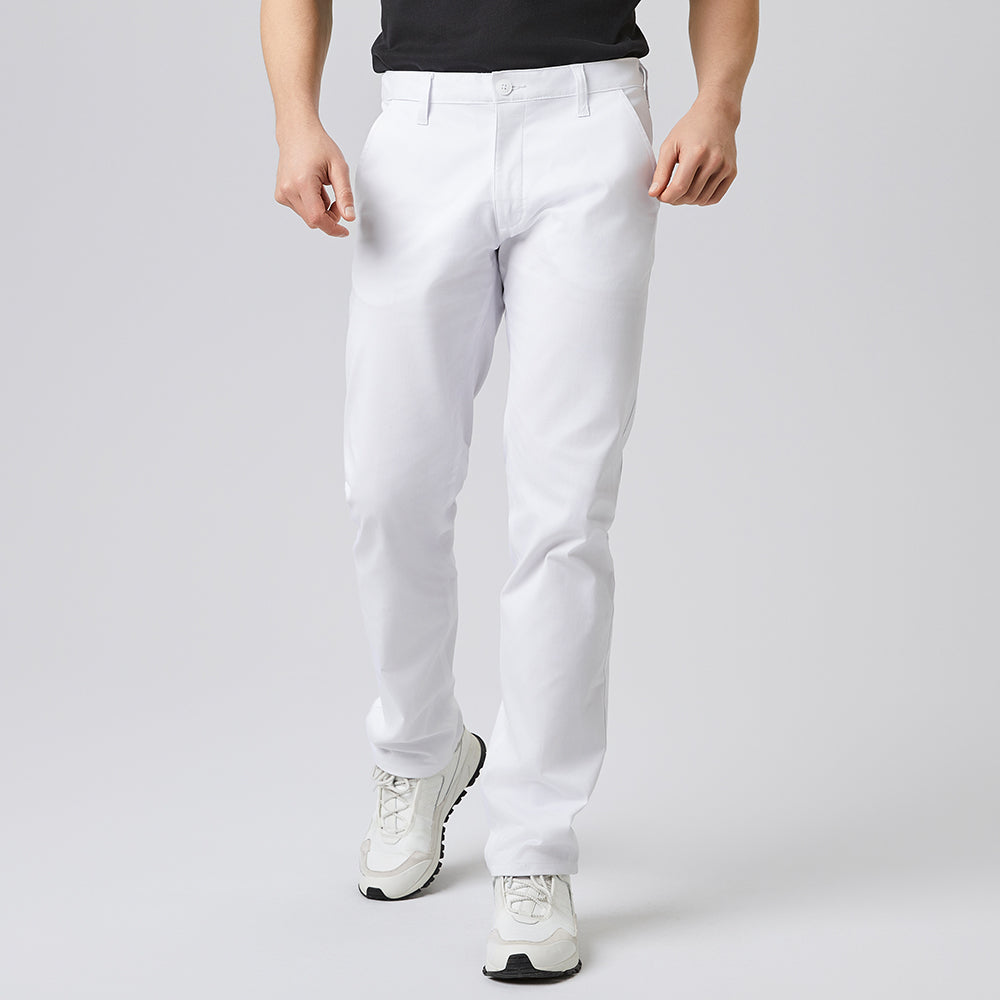 Herren 5-Pocket Hose, EXNER 301 – weiß / 102 / Mischgewebe 65/35 220 g/m²