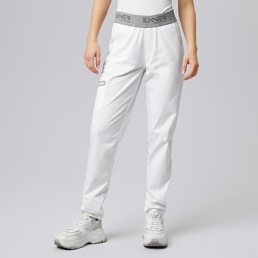 Schlupfhose mit Comfort-Gummizug, EXNER 304 – weiß / 5XL