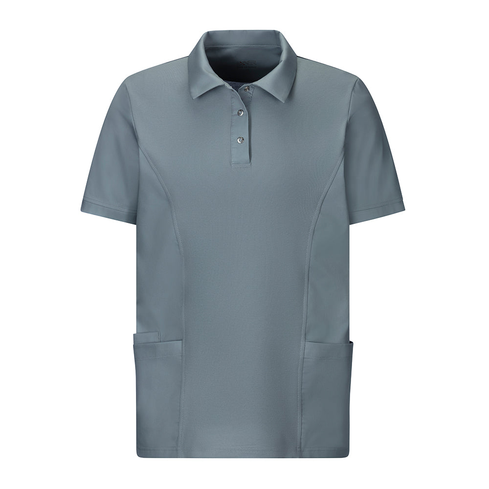 Polo-Kasack, EXNER 345 – silbergrau / 5XL