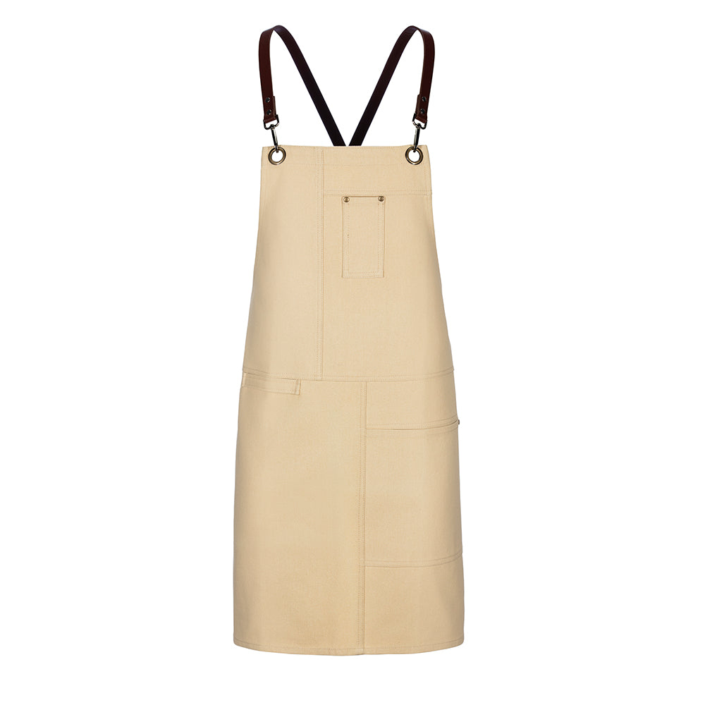 Latzschürze Canvas, EXNER 483 – sand